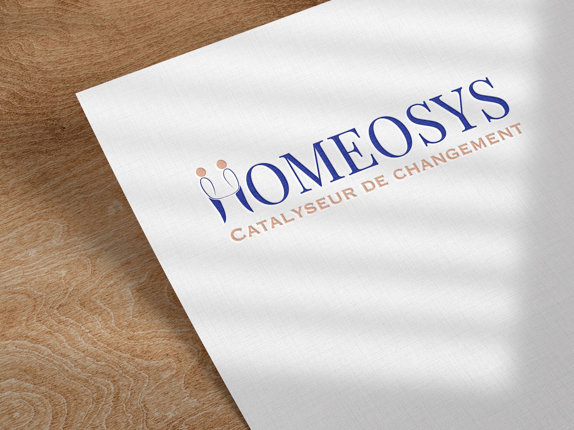 logo Homeosys creation graphisme